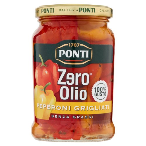 Ponti Zero Olio Peperoni Grigliati 290 g