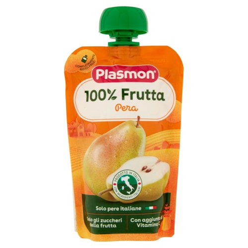 Plasmon 100% Frutta Pera 100 g