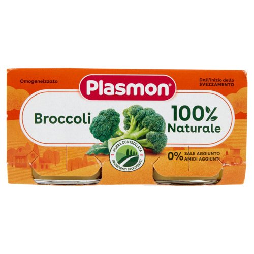 Plasmon Omogeneizzato Broccoli 2 x 80 g