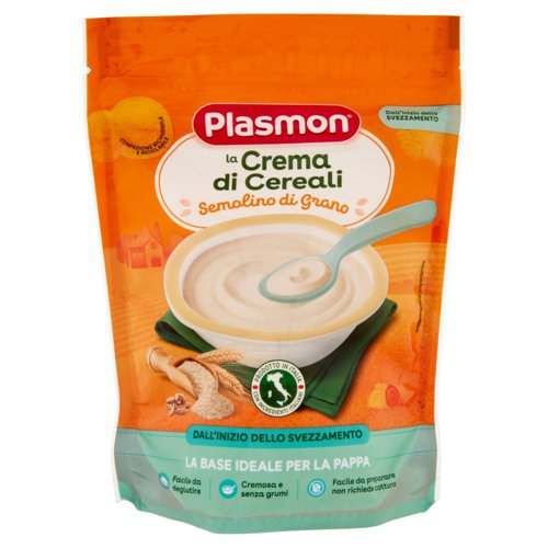 Plasmon la Crema di Cereali Semolino di Grano 200 g