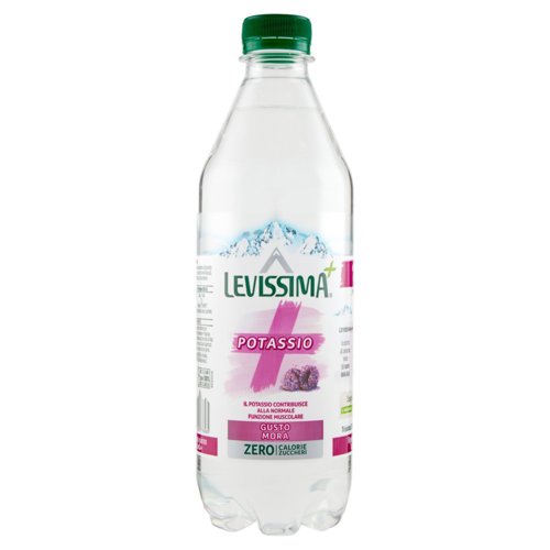 LEVISSIMA+, Acqua con Potassio, PET 50 cl