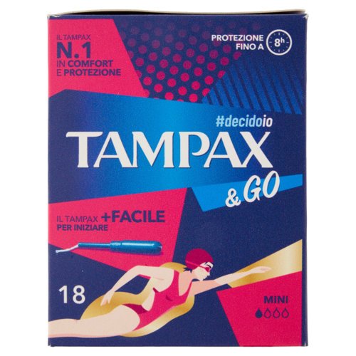 Tampax & Go Mini 18 pz