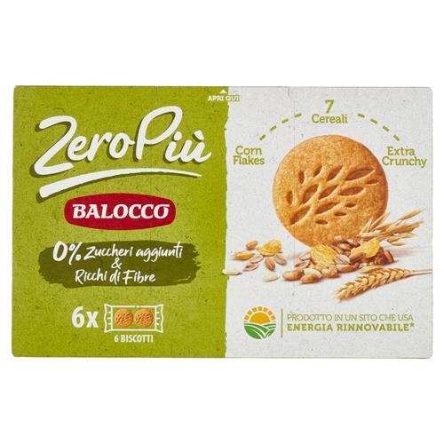 Balocco ZeroPiù 7 Cereali & Corn Flakes 6 x 38,3 g