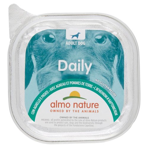 almo nature Daily Adult Dog con Agnello e Patate 100 g
