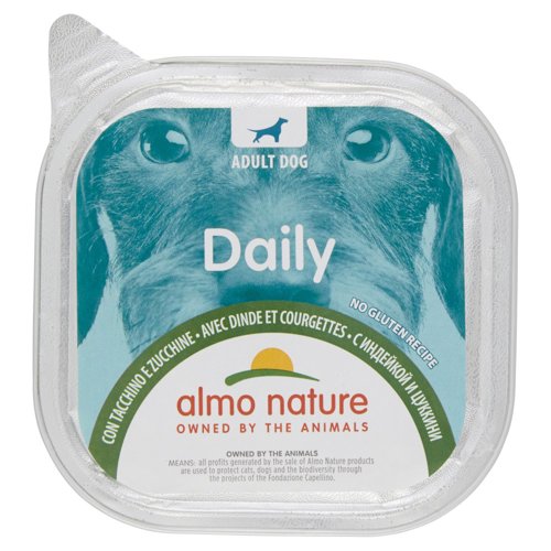 almo nature Daily Adult Dog con Tacchino e Zucchine 300 g