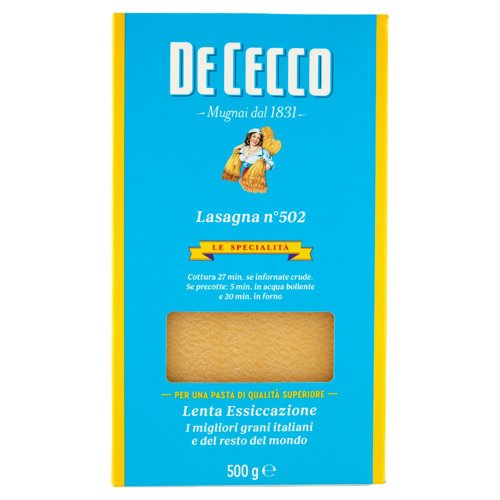 De Cecco Le Specialità Lasagna n°502 500 g