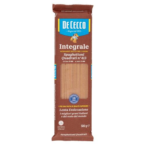 De Cecco Integrale Spaghettoni Quadrati n° 413 500 g