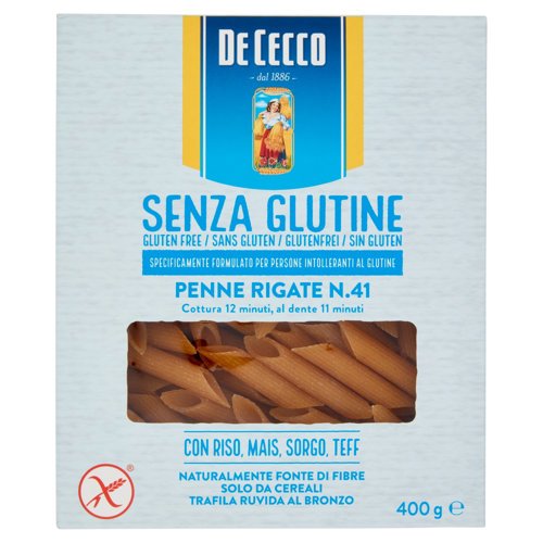 De Cecco Senza Glutine Penne Rigate N.41 400 g