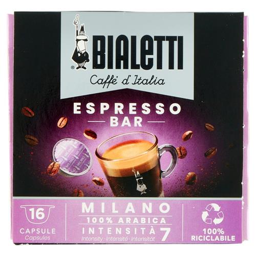 Bialetti Caffè d'Italia Espresso Bar Milano 16 Capsule 112 g