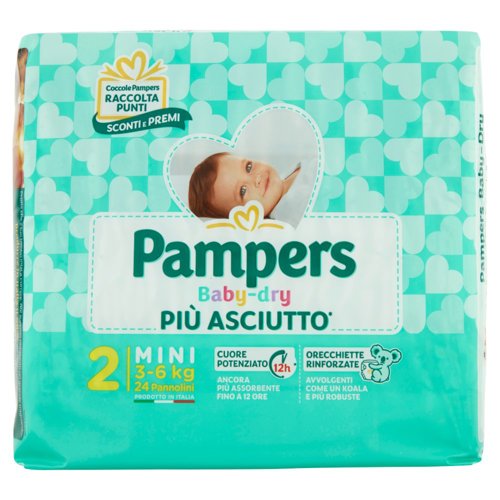 Pampers Baby-dry 2 Mini 24 pz