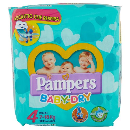 Pampers BABY DRY Maxi x19