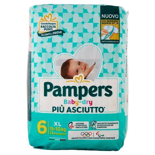 Pampers Baby-dry XL 13 pz