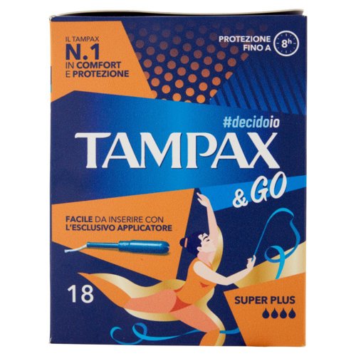 Tampax & Go Super Plus 18 pz
