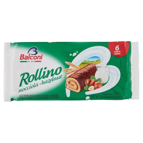 Balconi Rollino nocciola 6 x 37 g