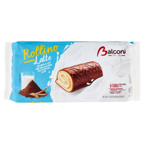 Balconi Rollino Latte 6 x 37 g