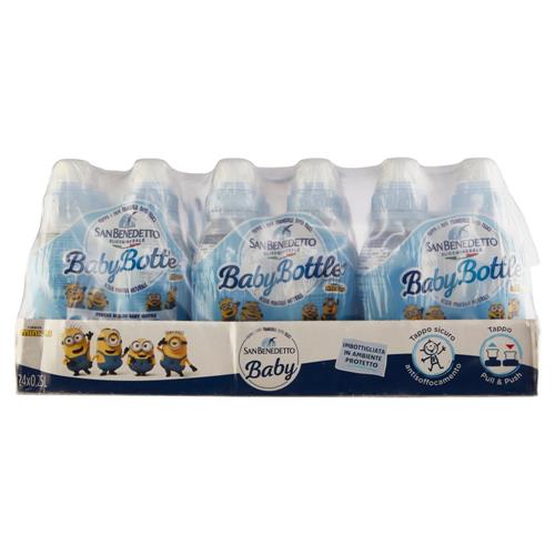 San Benedetto Baby Bottle Naturale P&P vassoio 6 x 4 x 0,25 L