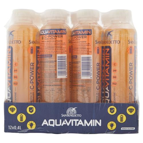 San Benedetto Aquavitamin C-Power Gusto Arancia 12 x 0,4 L