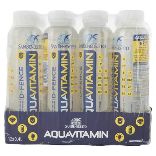 San Benedetto Aquavitamin D-Fence Gusto Limone 12 x 0,4 L