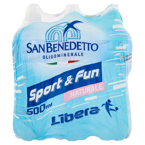 San Benedetto Libera Oligominerale Naturale Benedicta 6 x 0,5 L