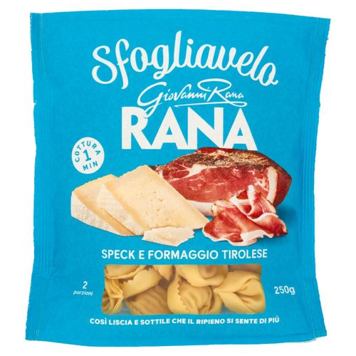 Giovanni Rana Sfogliavelo Speck e Formaggio Tirolese 250 g