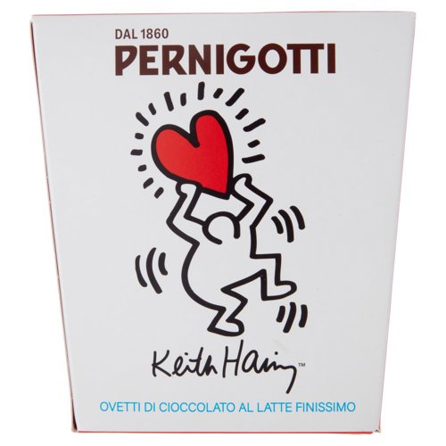 Pernigotti Ovetti di Cioccolato al Latte Finissimo Keith Haring 170 g