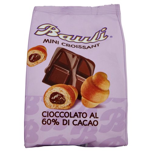 Bauli Mini Croissant Cioccolato al 60% di Cacao 75 g