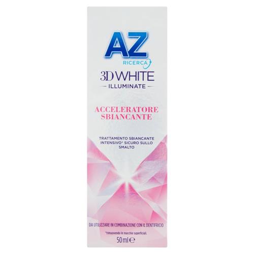 AZ Ricerca Dentifricio 3D White Illuminate Acceleratore Sbiancante 50 ml