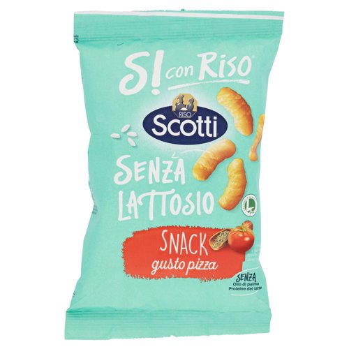 Riso Scotti Si con Riso Senza Lattosio Snack gusto pizza 40 g