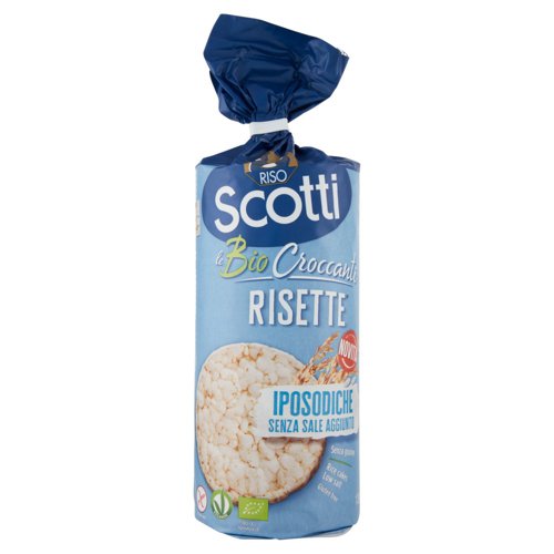 Riso Scotti le Bio Croccanti Risette Iposodiche Senza Sale Aggiunto 130 g