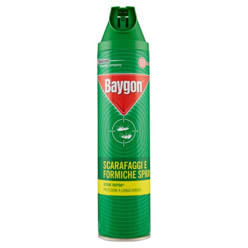 Baygon Scarafaggi e Formiche Spray Insetticida 400ml
