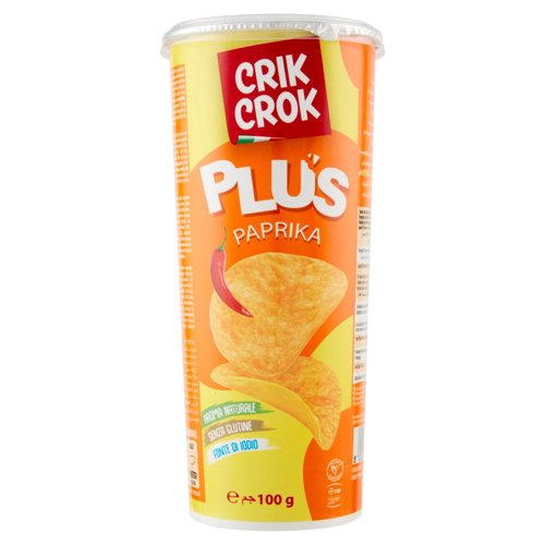 Crik Crok Plus Paprika 100 g