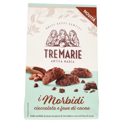 Tre Marie i Morbidi cioccolato e fave di cacao 300 g