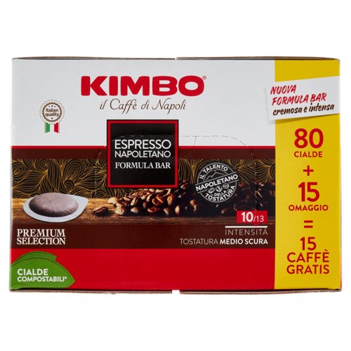 Kimbo Espresso Napoletano 95 Cialde Compostabili* 693,5 g