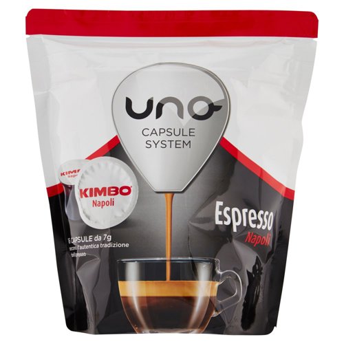 Kimbo Uno capsule system Espresso Napoli 16 x 7 g