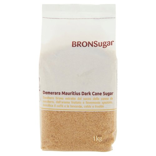 BronSugar Demerara Mauritius Dark Cane Sugar 1 kg