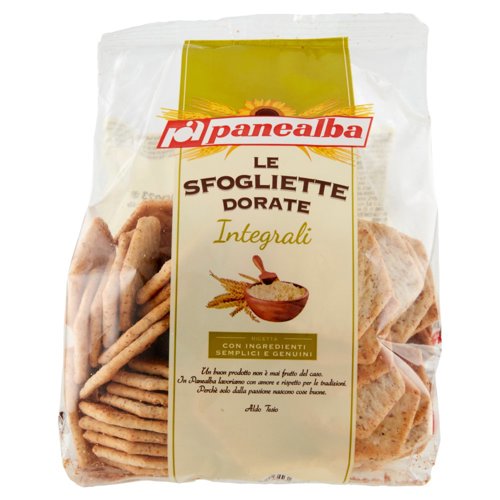 panealba le Sfogliette Dorate Integrali 180 g