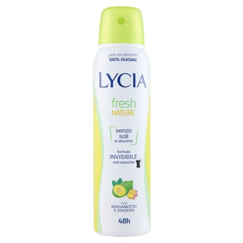 Lycia fresh Nature con Bergamotto e Zenzero deo spray 150 ml