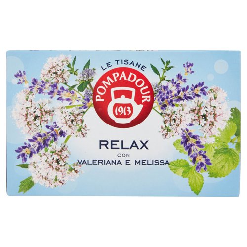 Pompadour Le Tisane Relax con Valeriana e Melissa 18 x 2 g