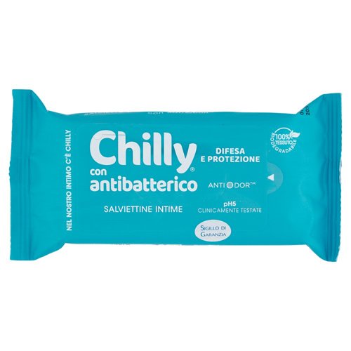 Chilly con antibatterico Salviettine Intime 12 pz