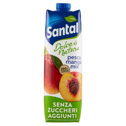 Santàl Dolce di Natura pesca mango mix Senza Zuccheri Aggiunti 1000 ml