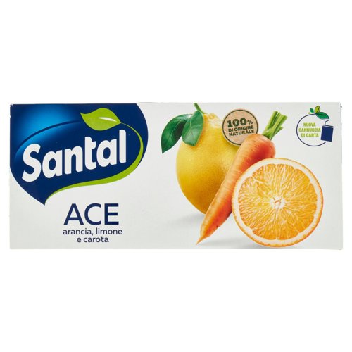 Santàl ACE arancia, limone e carota 3 x 200 ml