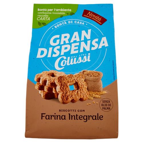 Colussi Gran Dispensa Biscotti con Farina Integrale 600 g