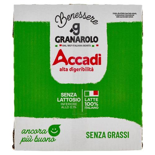 Granarolo Benessere Accadì Senza Lattosio Senza Grassi 6 x 1000 ml