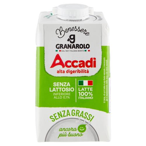 Accadì Benessere Senza Lattosio Senza Grassi 500 ml