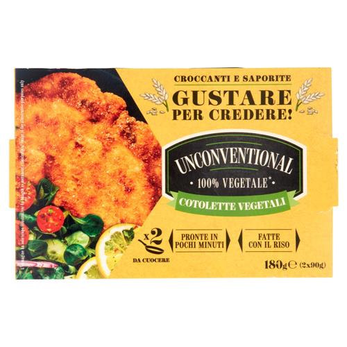 Unconventional Cotolette Vegetali 2 x 90 g