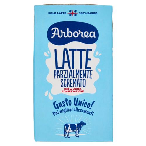 Arborea Latte Parzialmente Scremato UHT a Lunga Conservazione 1000 ml