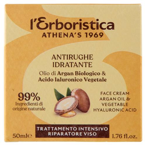 l'Erboristica Trattamento Intensivo Riparatore Viso Antirughe Idratante 50 ml