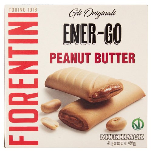 Fiorentini gli Originali Ener-Go Peanut Butter 4 x 25 g