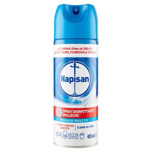 Napisan Spray Disinfettante Milleusi Fresco Pulito 400 ml