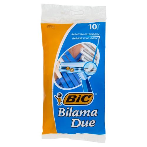 Bic Bilama Due Rasoio Usa e Getta, 10 pezzi